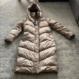 Abercrombie & Fitch Long Puffer Coat